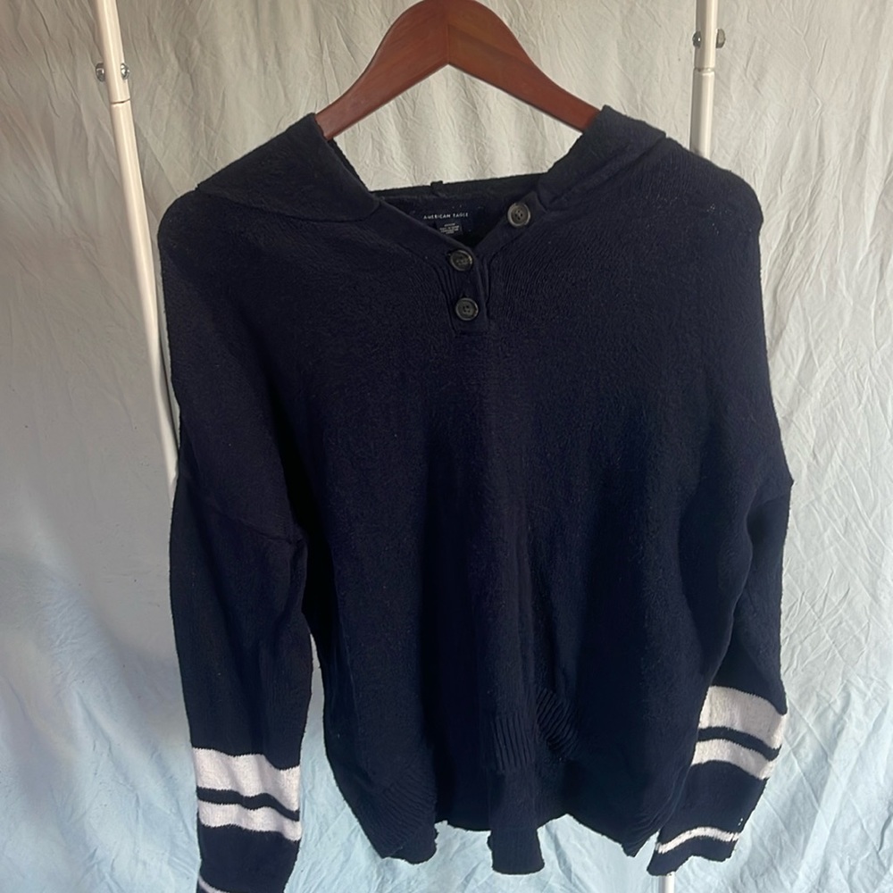 Blue American eagle sweater